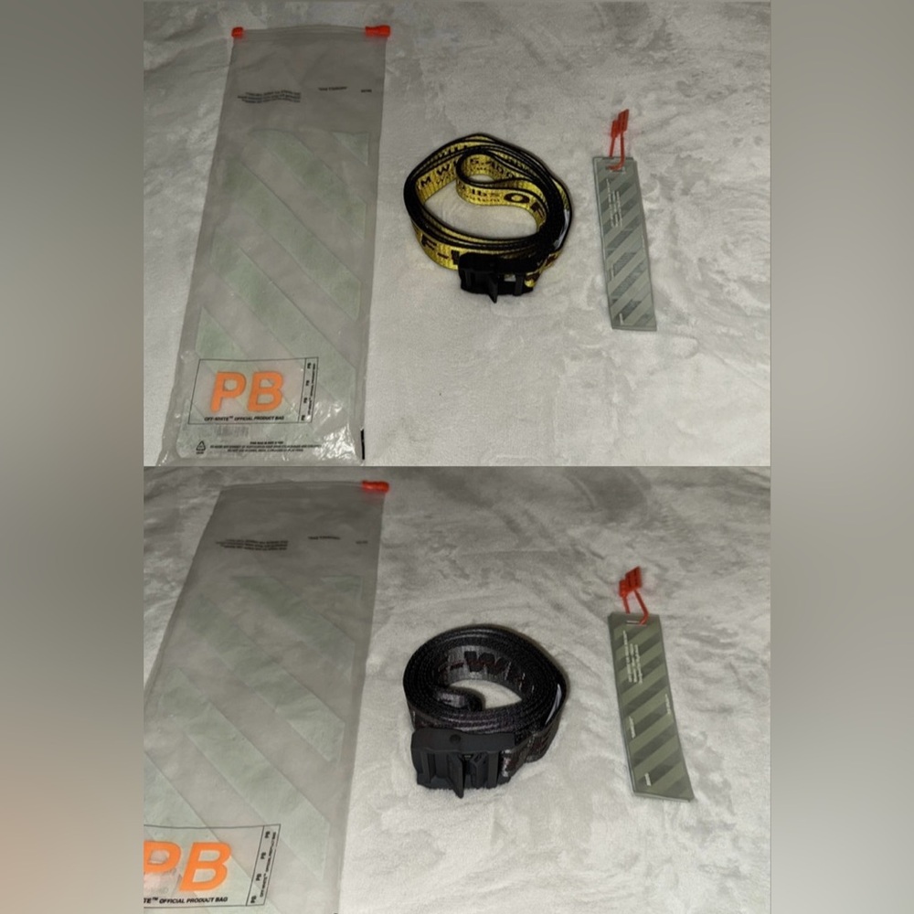 Off-White Industrial Belts - 2 FOR 1